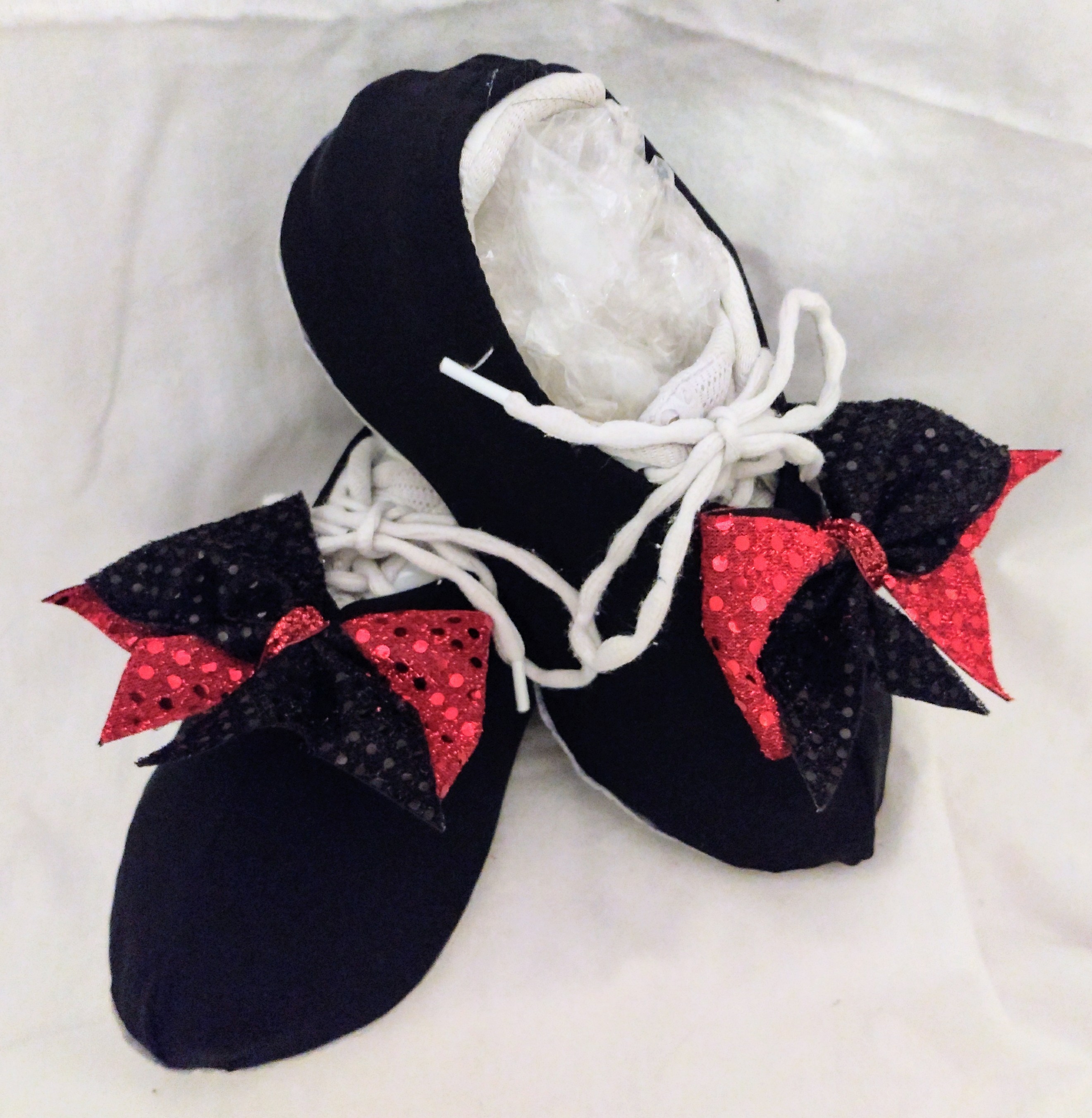 Basic Black Shouter Wear Cheer Shoe Covers