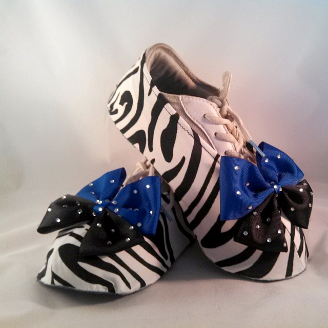 Zebra Shouter Wear Cheer Shoe Covers SW-ZEB