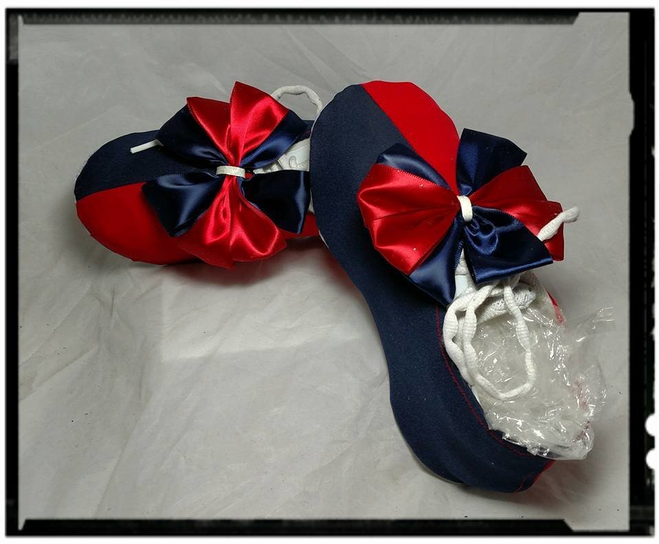 Navy & Red Two Tone