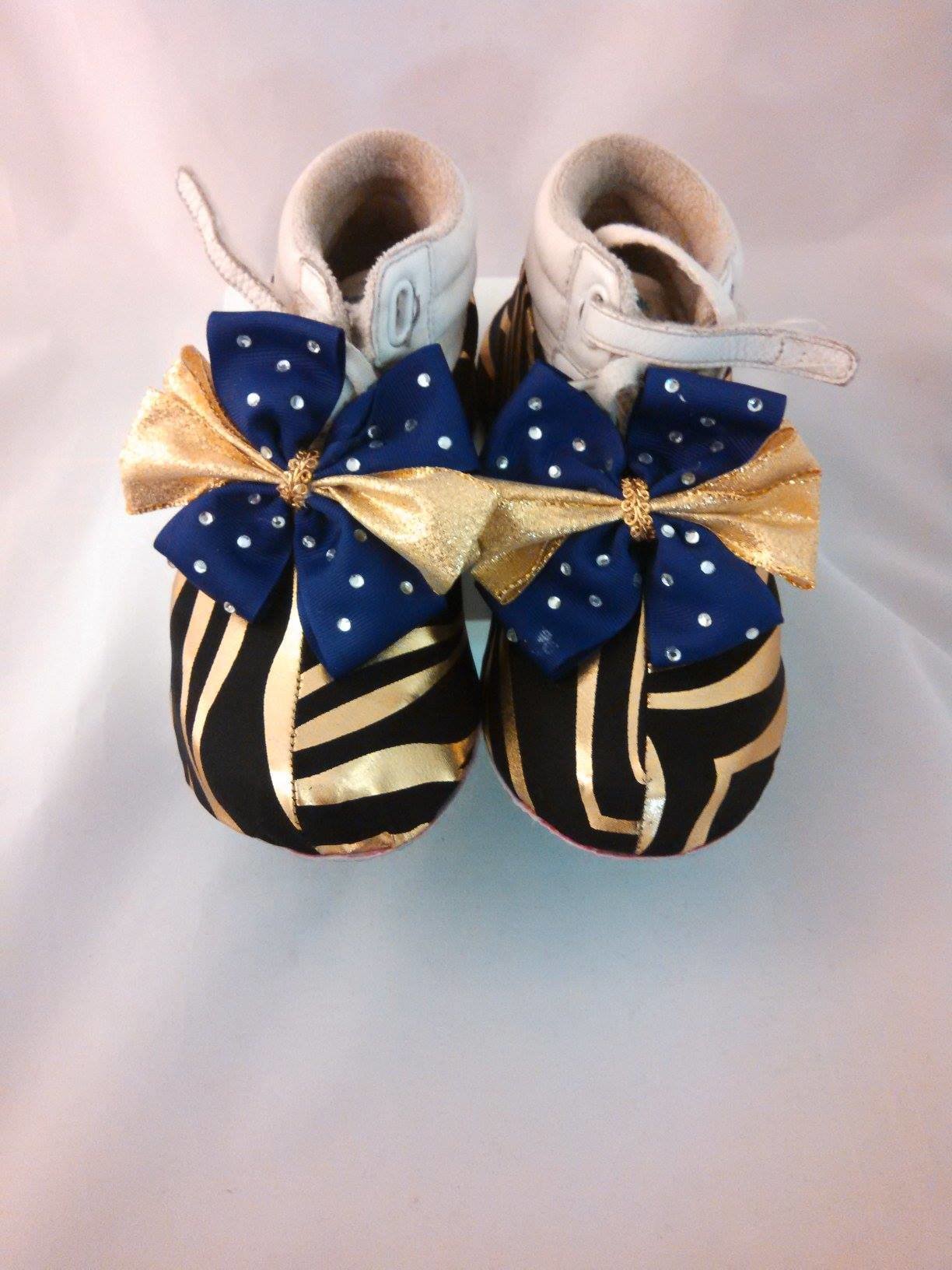 Gold Metallic Zebra Stripe
