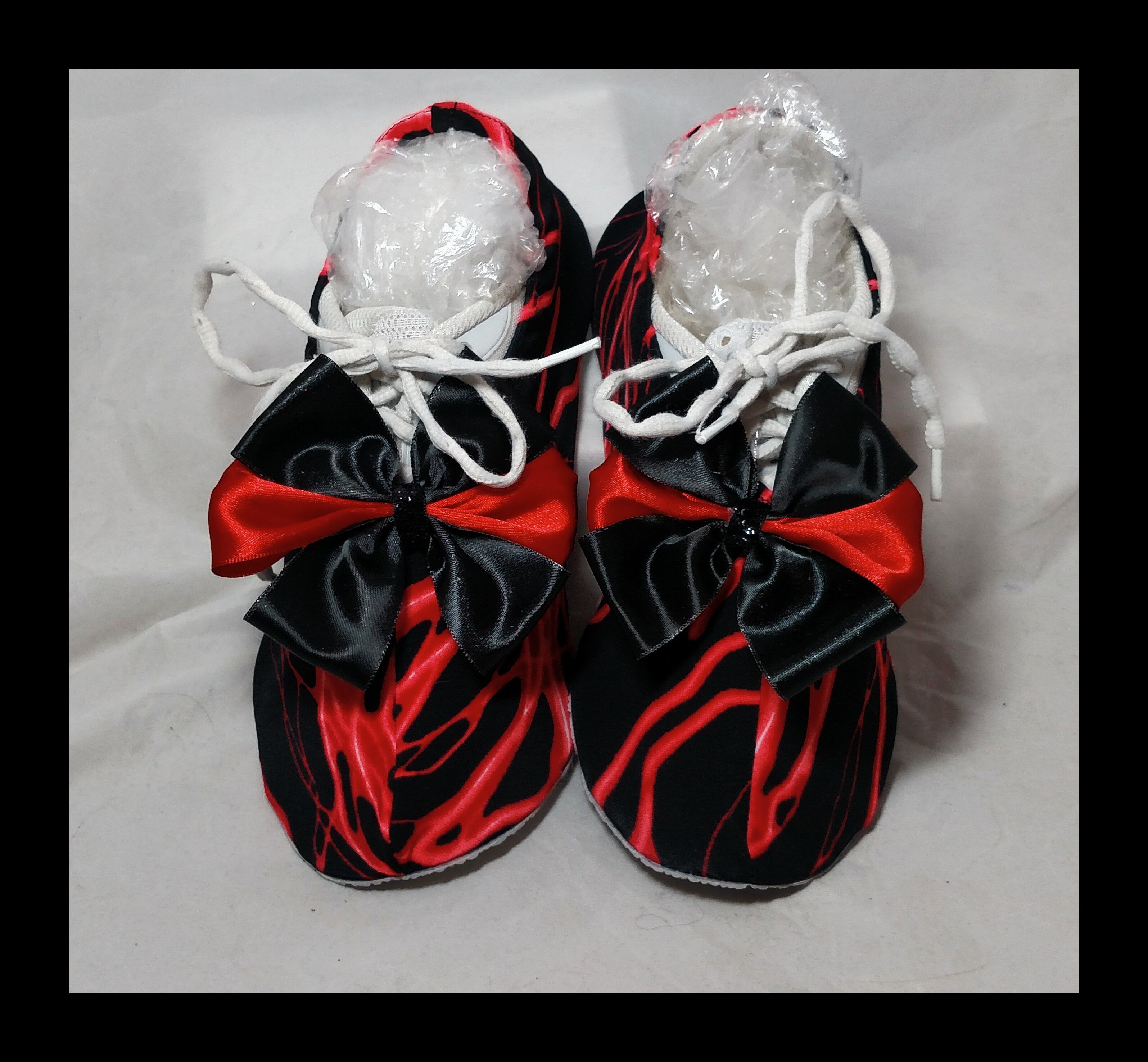 Neon Red & Black
