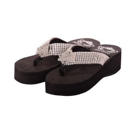 Rhinestone Cheer Flip Flops JG-CB-X