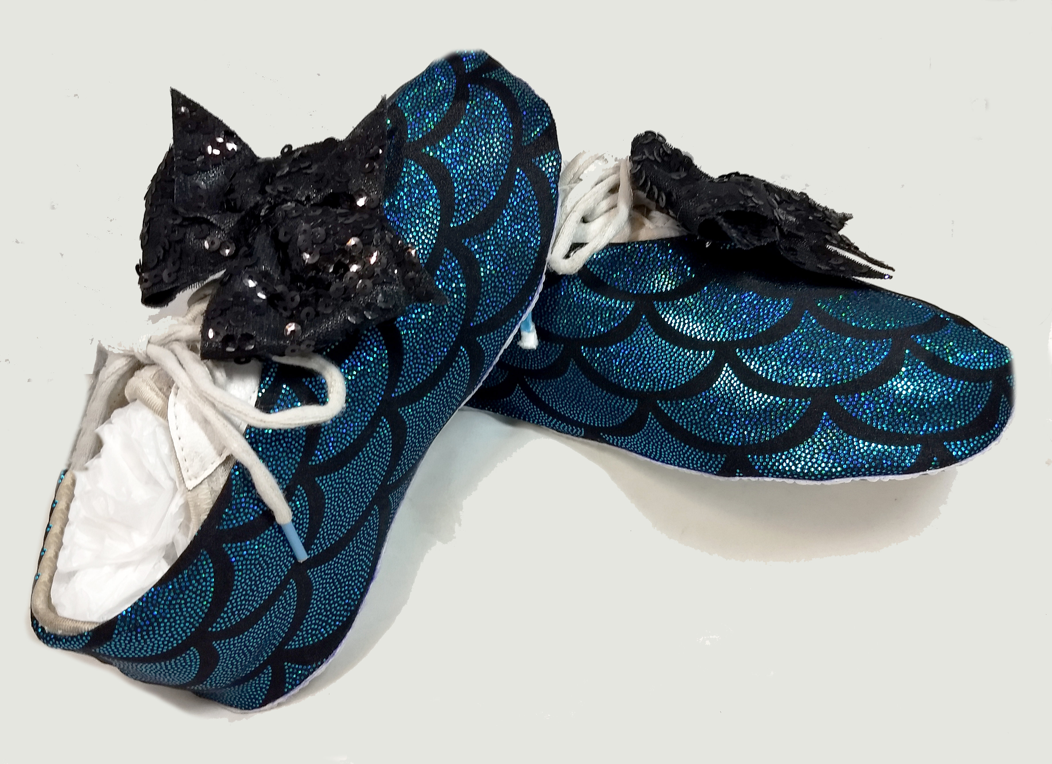 Cheerful Mermaid Cheer Shoe Covers SW-MER