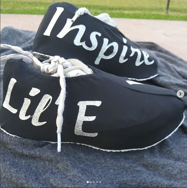 Inspired by YOU Cheer Shoe Covers SW-INS
