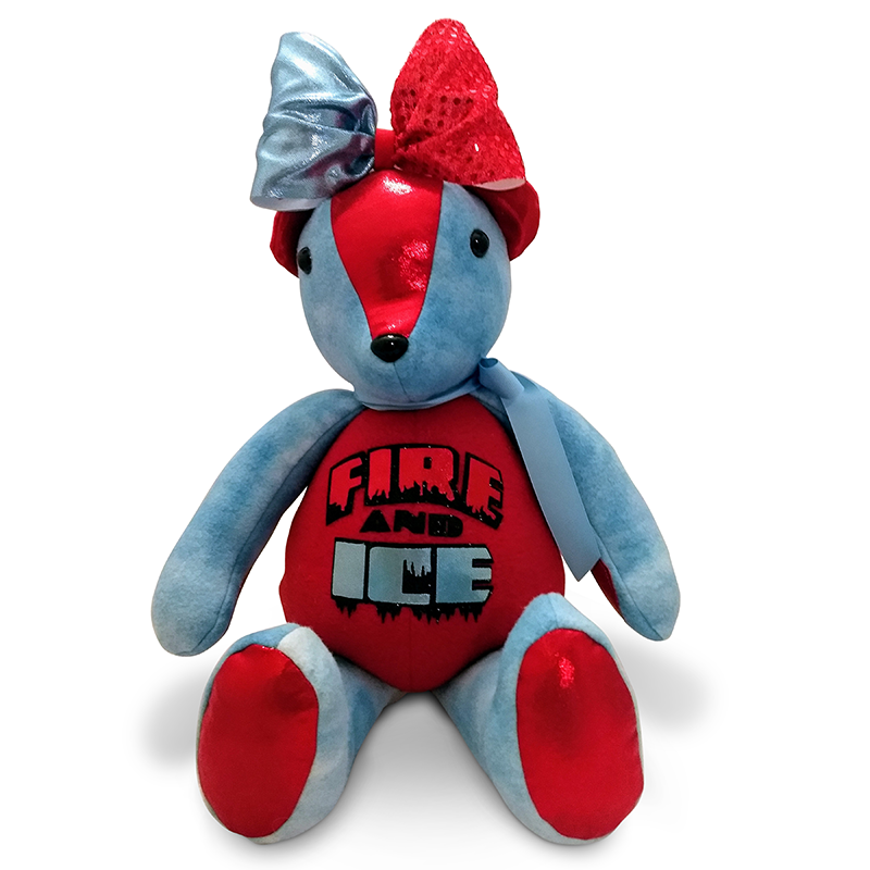 Fire & Ice All Star Cheer Spirit Bear TB-FIB
