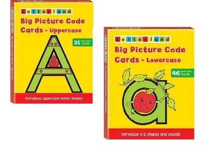 Специальное предложение - Big Picture Code Cards Lowercase & Uppercase Специальное предложение - Big Picture Code Cards Lowercase & Uppercase