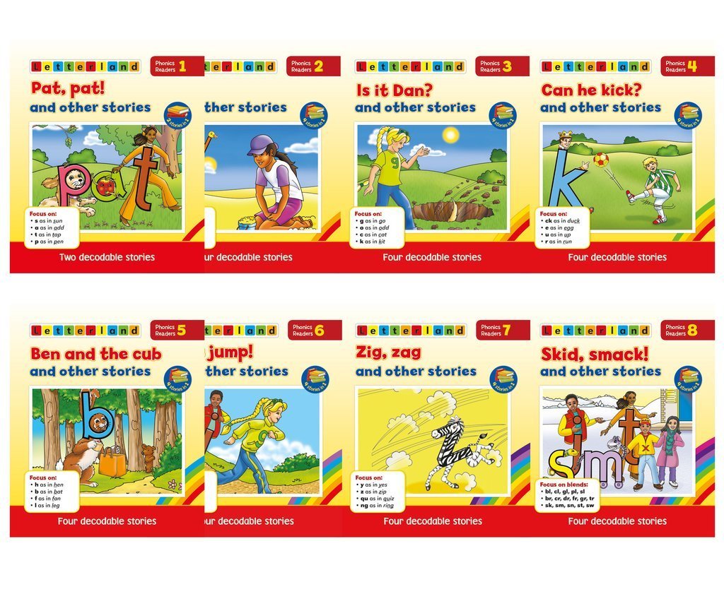 Phonics Readers - Red Series (8 книг/30 историй) Phonics Readers - Red Series (8 книг/30 историй)
