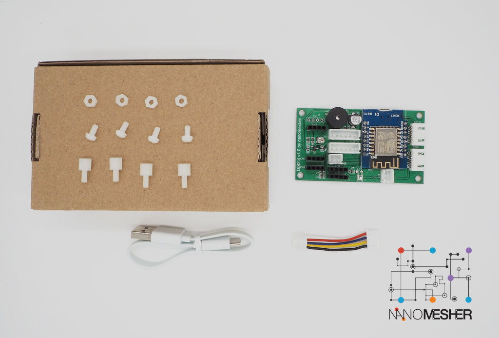 Nanomesher Wireless HMI Dev Board Only (2.4") HMIB24