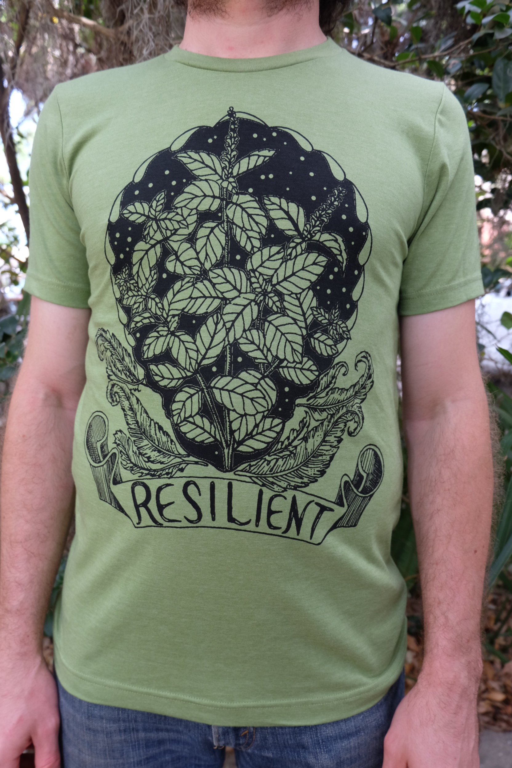 OGCP Unisex Short Sleeved Tee - Resilient, Tulsi 00011