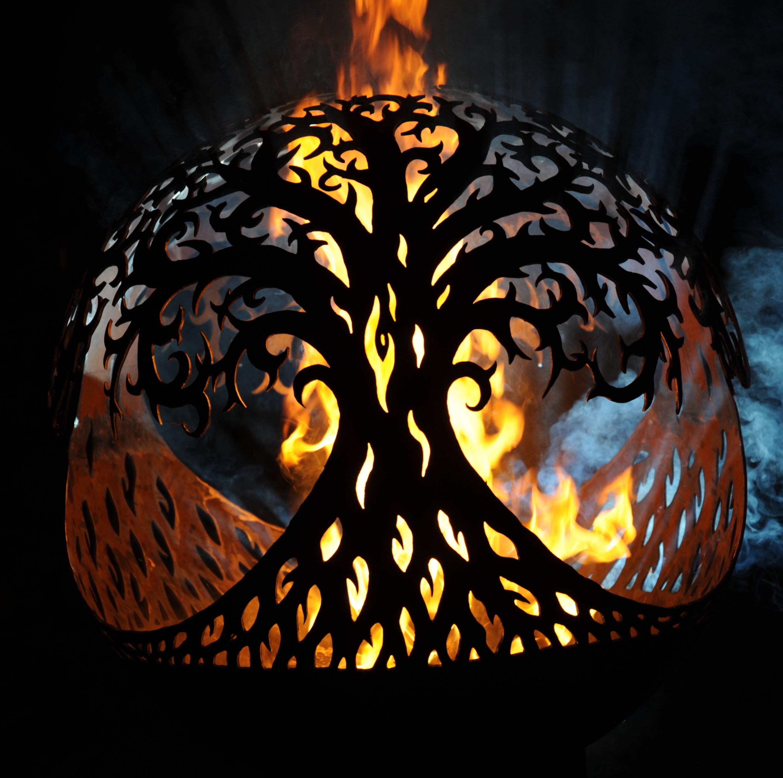 900mm Tree of Life Sphere Firepit