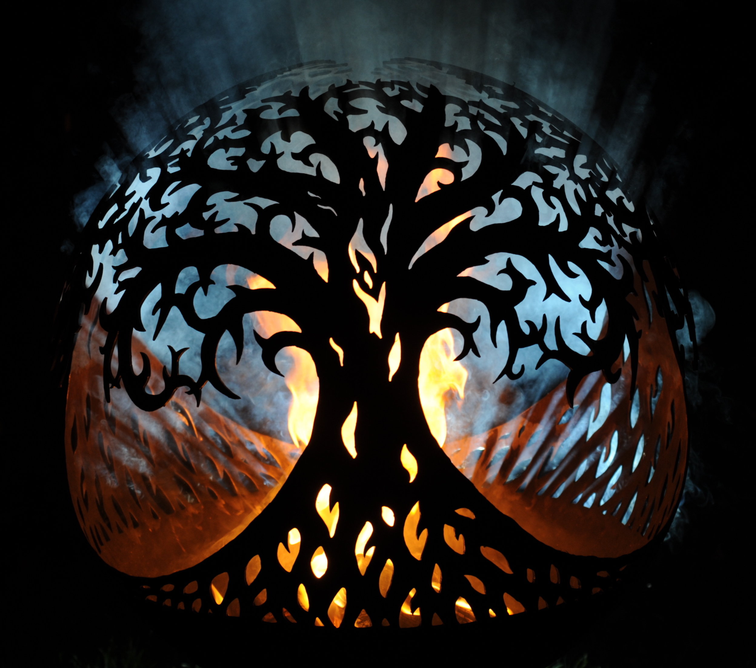 900mm Tree of Life Sphere Firepit
