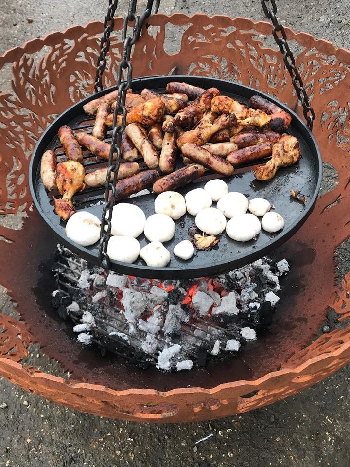 Tripod Cooking Stand for Large Bowls