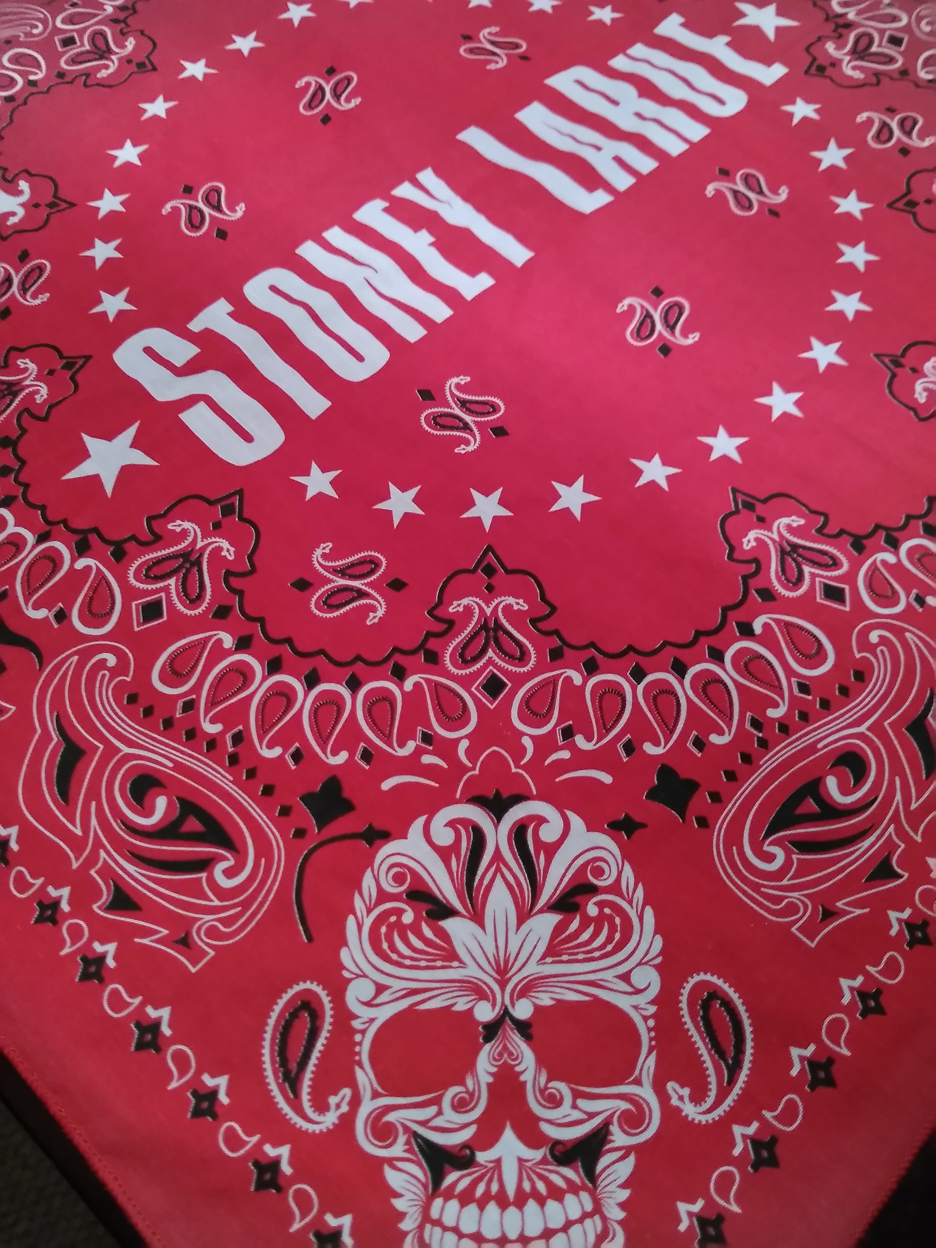 !!NEW!! Bandana: Red Skull Bandana