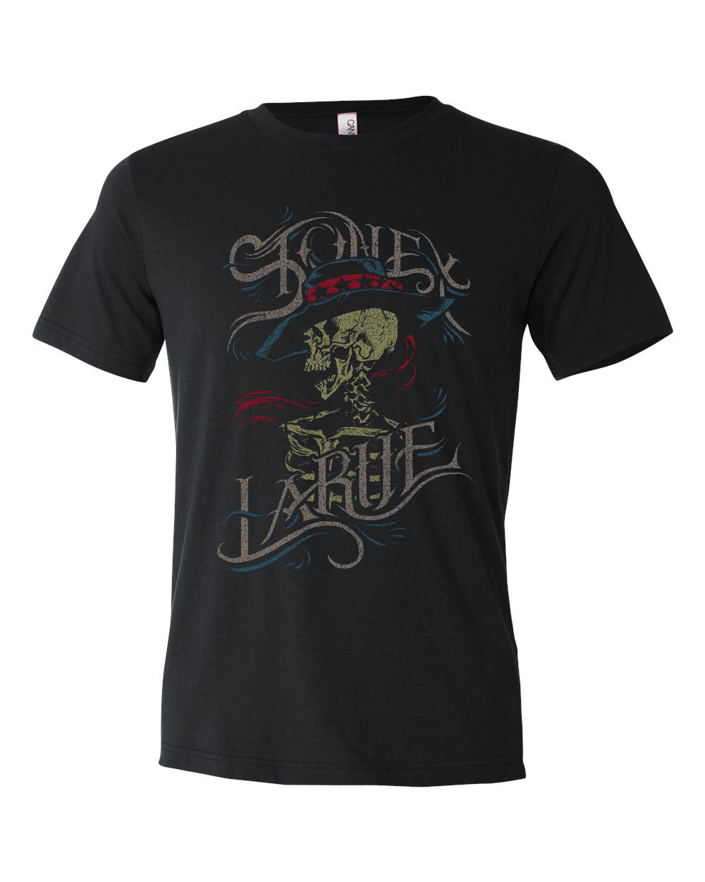 Cowboy Skull T-Shirt (Mens) MENSCOWBOYSKULL_BIN007