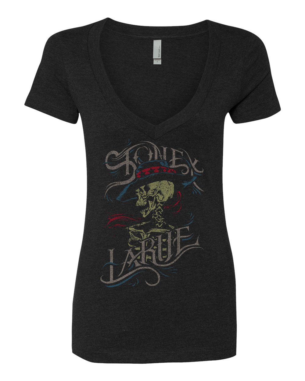 Cowboy Skull T-Shirt (Female) COWBOYFEMALESKULL_BIN006