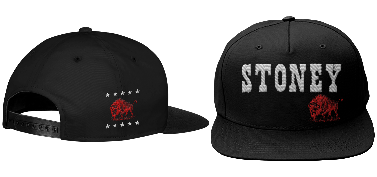 Red Buffalo Stoney LaRue Hat - Snapback RedBuffHatSnap_BIN005