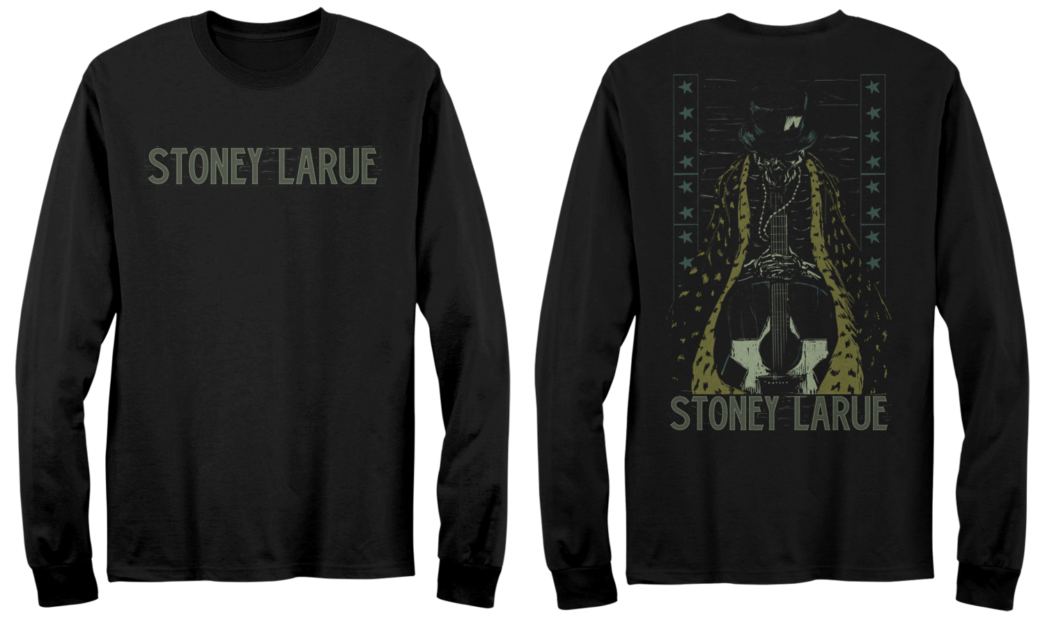Stoney Guitar Reaper Long Sleeve Shirt Stoney Guitar Reaper Long Sleeve Shirt