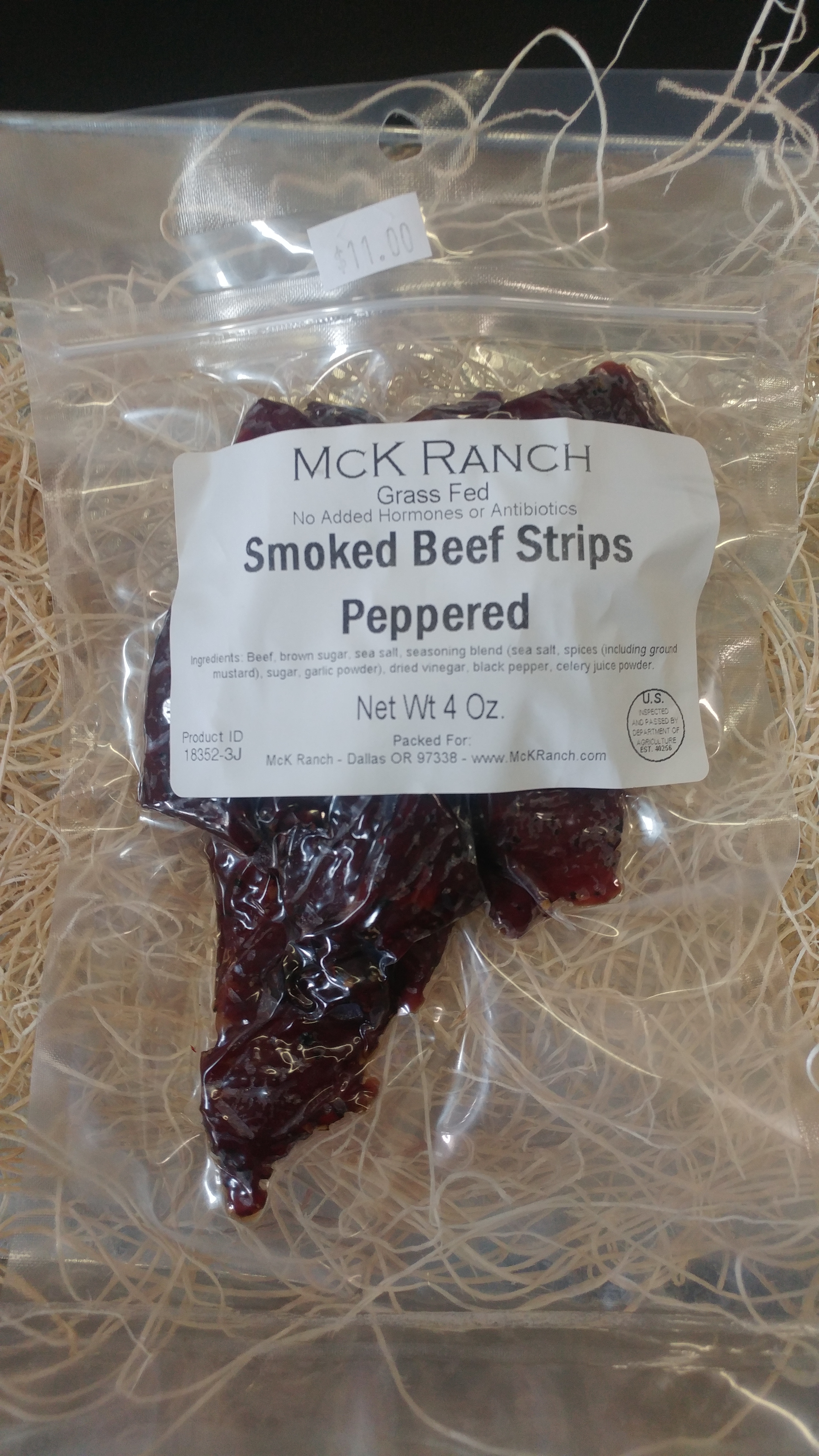 Peppered Smoked Beef Strips 00008