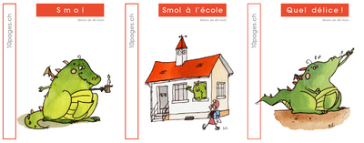 3 livres : SMOL et LUCIOLE niveau ROUGE A 3 livres : SMOL et LUCIOLE niveau ROUGE A