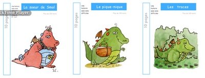 3 livres : SMOL et LUCIOLE niveau BLEU CLAIR A 3 livres : SMOL et LUCIOLE niveau BLEU CLAIR A
