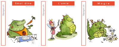 3 livres : SMOL et LUCIOLE niveau ROUGE B 3 livres : SMOL et LUCIOLE niveau ROUGE B