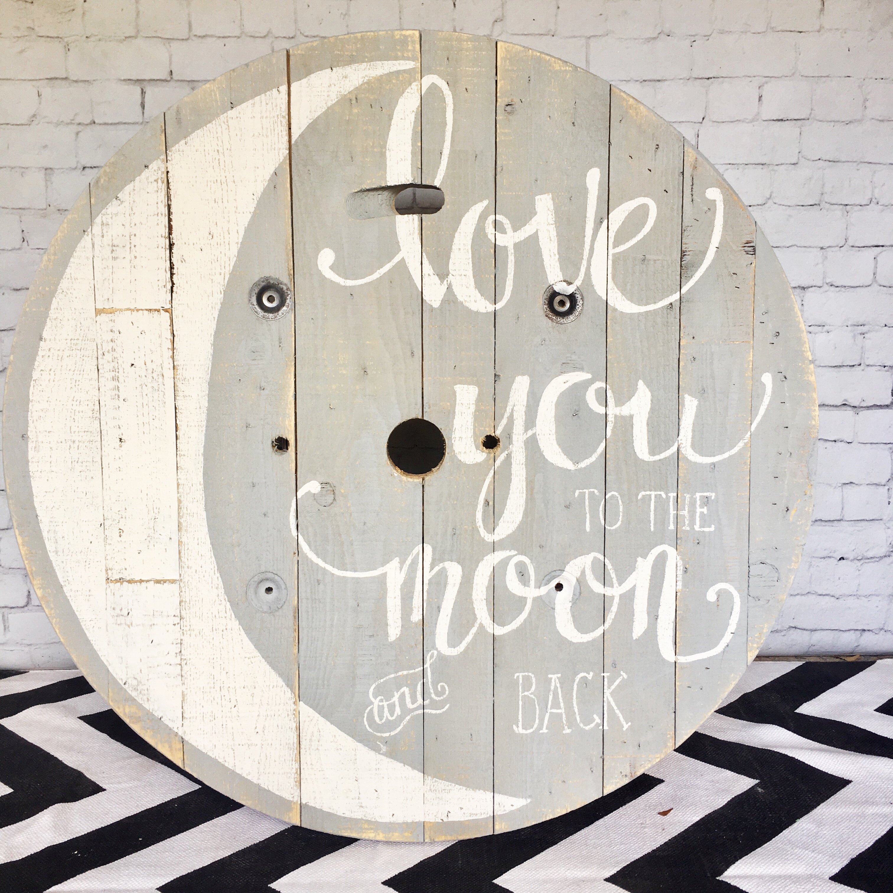 Custom Cable Spool Wall Art 00001