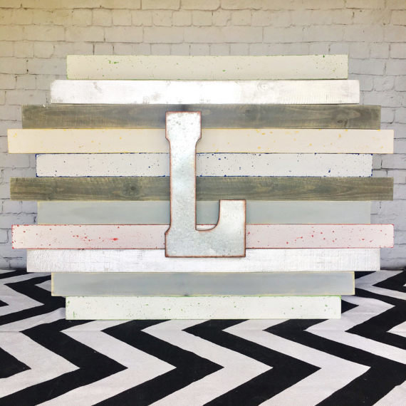 Staggered Plank Wall Art