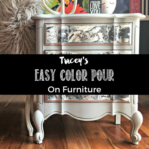 Easy Color Pour on Furniture Tutorial 00133