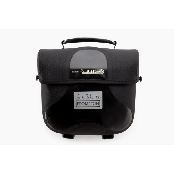 Brompton - Maletín Mini O Bag negro reflectante QMOB-BK