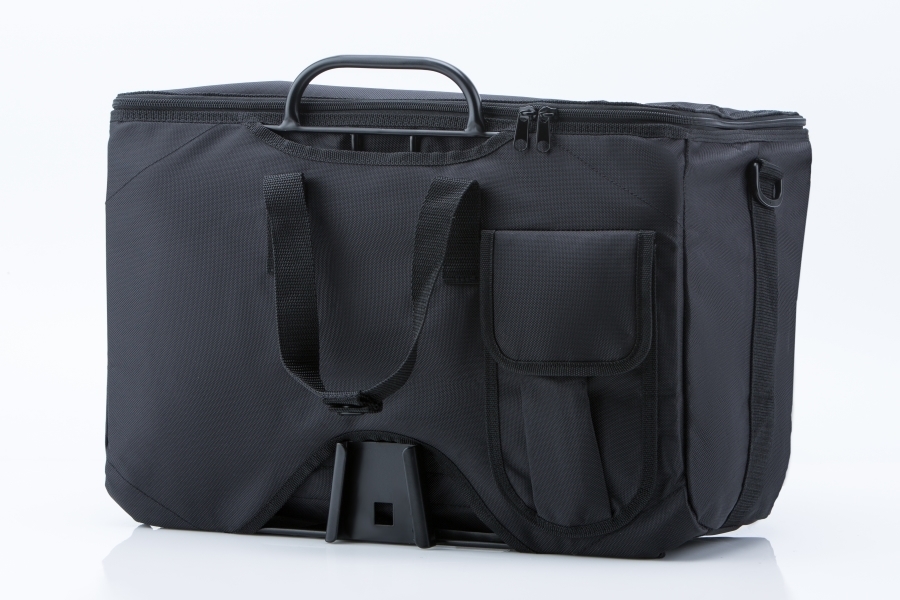 Bolsa Valeria con asas, negra