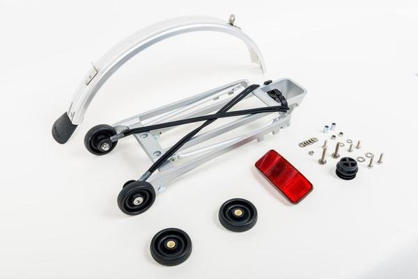 Brompton - Kit Portaequipajes completo con guardabarros QRCA