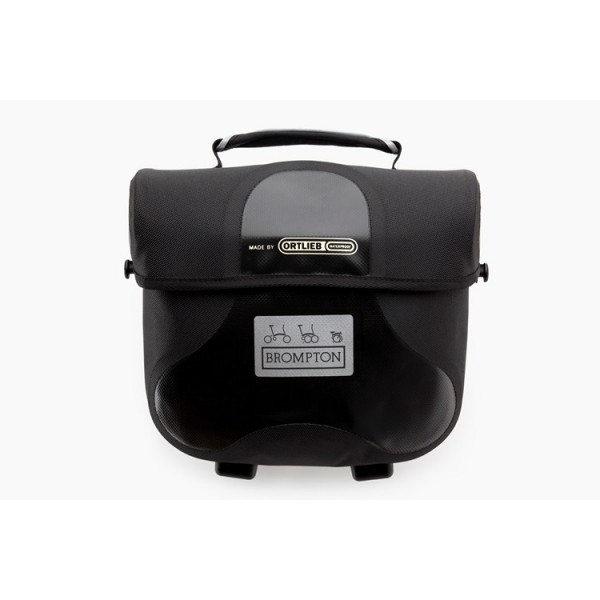 Brompton - Maletín Mini O Bag negro reflectante Brompton - Maletín Mini O Bag negro reflectante