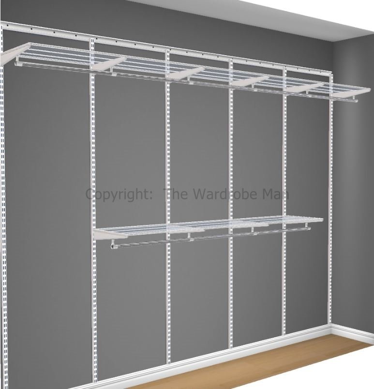 Elfa Design 3060mm Wardrobe Man