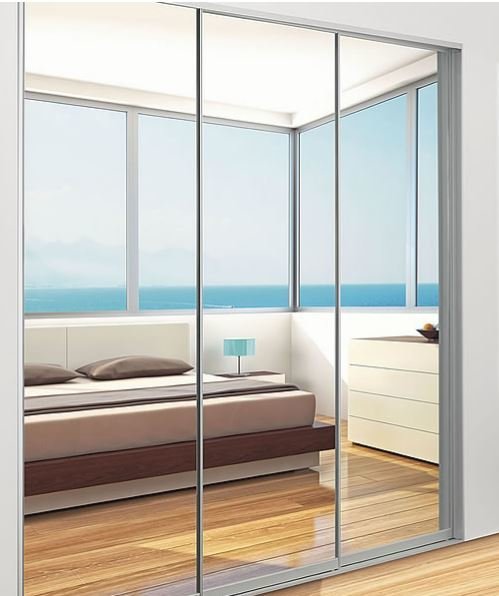 Slimline Sliding Wardrobe Doors 2100mm To 2400mm