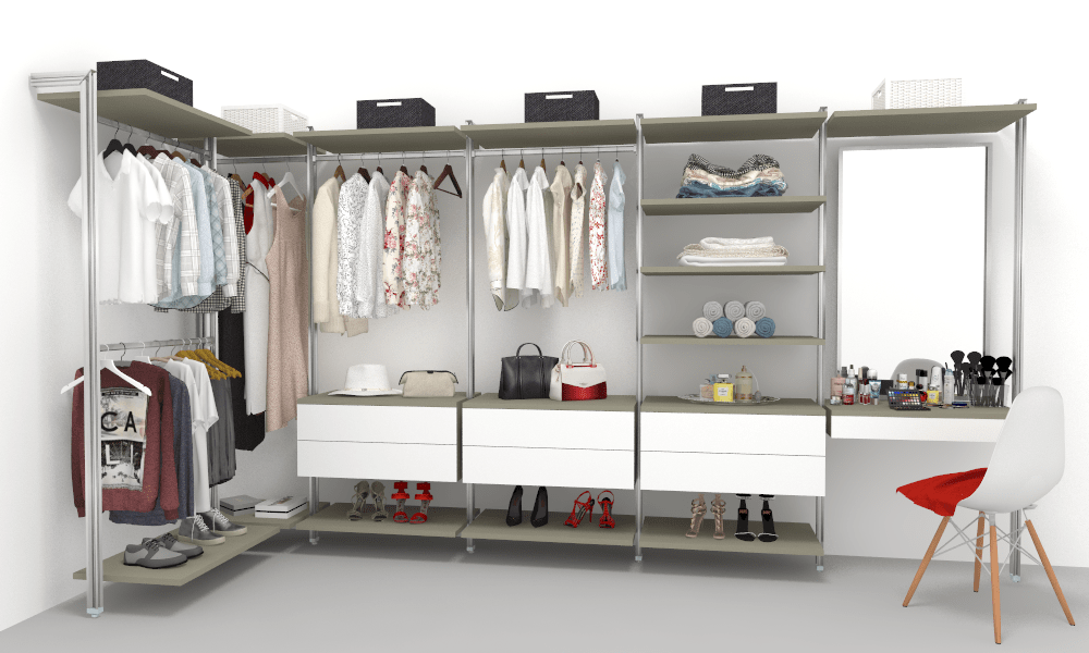 Elite Modular Wardrobe Single Drawer Unit Shop Drawers Elite