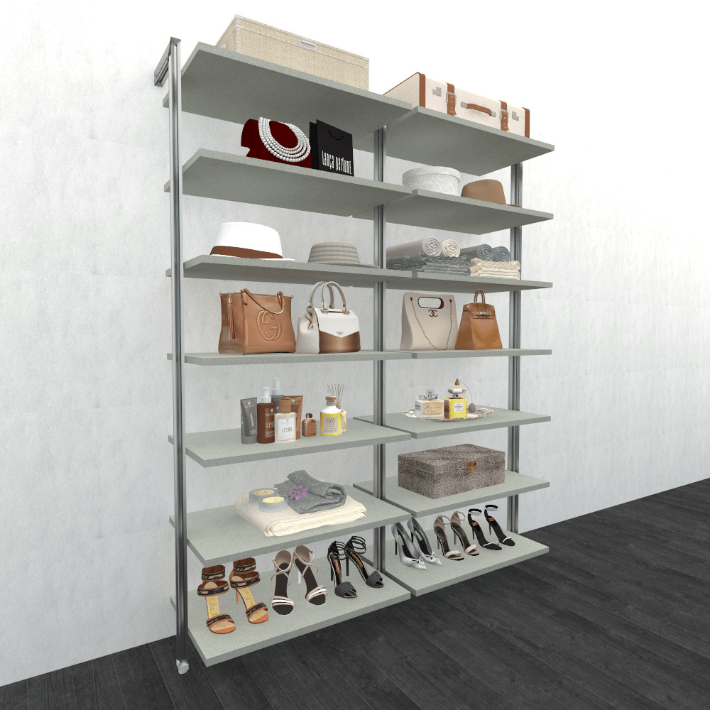 Elite Walk In Wardrobe Storage Solution 1820mm