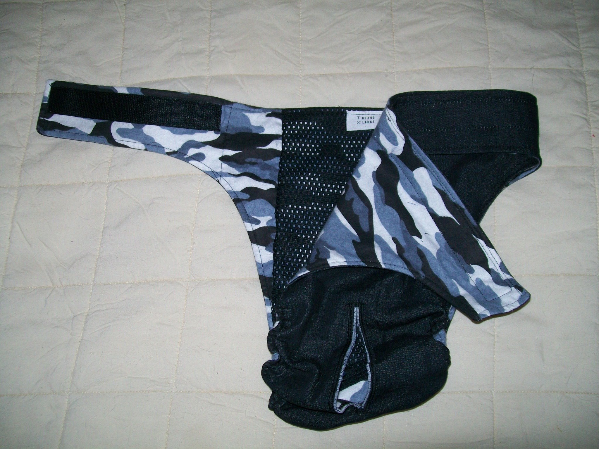 Couche culottes hygiéniques haut de gamme pour chiens mâles 00001