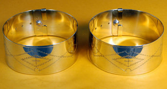 Arm Bands 1 ½" Wide, Stamped, Regular Edges AB-15-3G