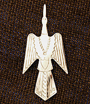 Pin: Waterbird Hat or Shirt Pin, Style 2, 3" PWB-2-3G