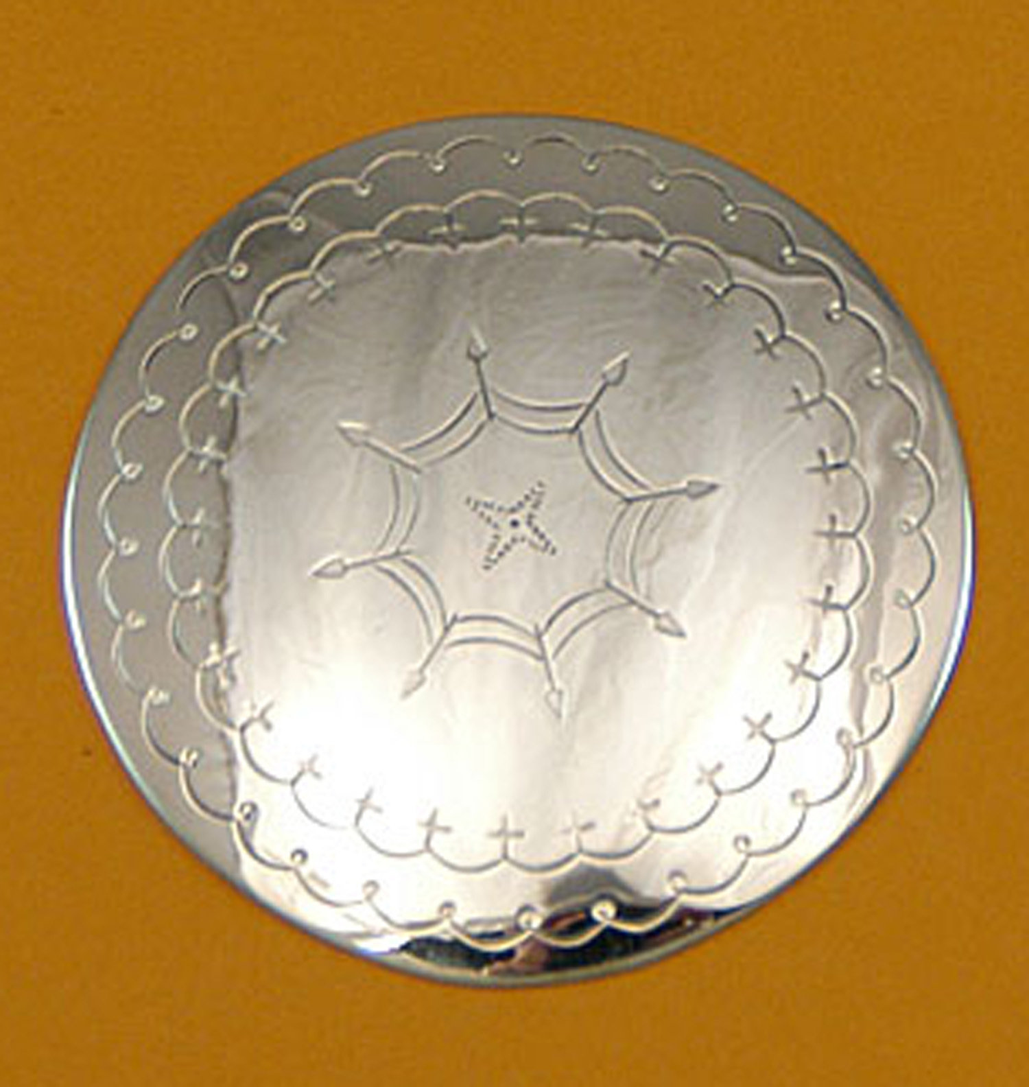 SOUTHERN PLAINS EXTRA CONCHO - STAMPED CBDS-XG