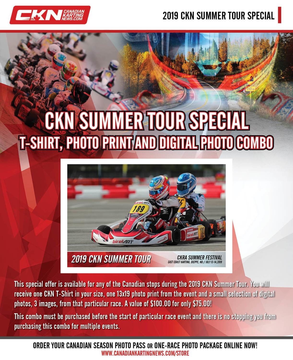 CKN Summer Tour Special - T-Shirt, Photo Print and Digital Photo Combo CKN Summer Tour Special - T-Shirt, Photo Print and Digital Photo Combo