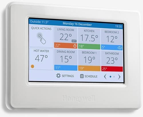 Evohome smart wireless zoning thermostat - works with Alexa 00004