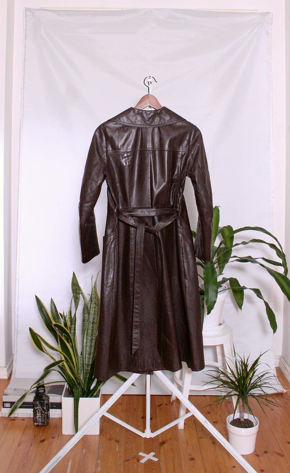 Vintage 70's Leather Jacket (naisten 38/S-M)