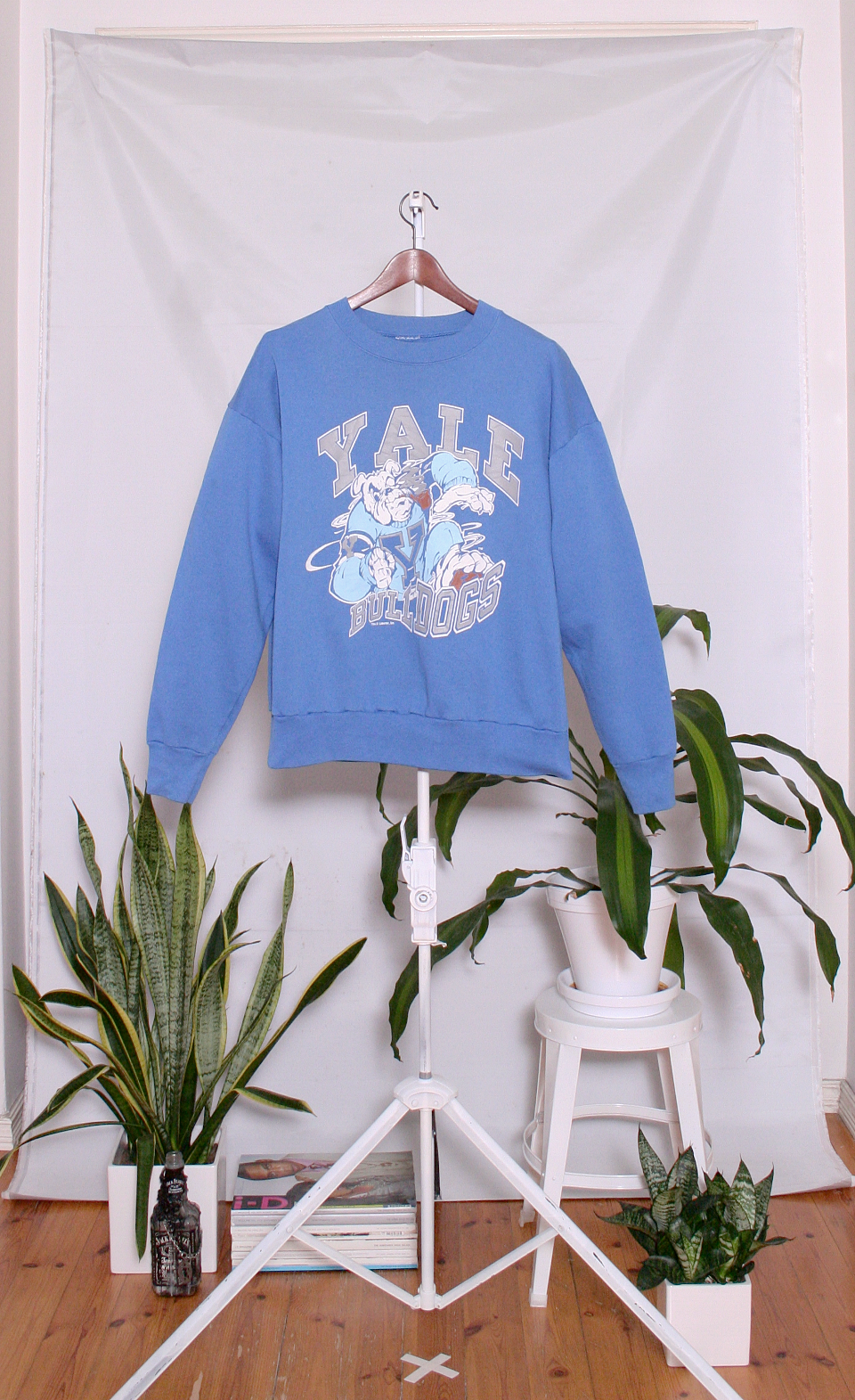 Vintage College Sweater (naisten L / miesten S)