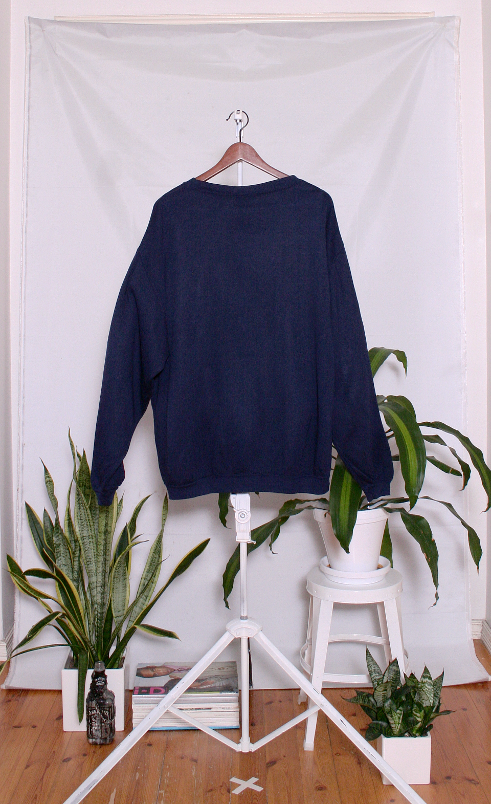 Vintage College Sweater (miesten L / naisten XL)