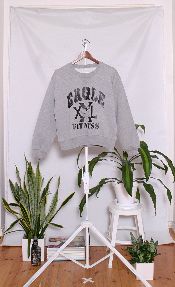 Vintage College Sweater (naisten M) 34000045000597