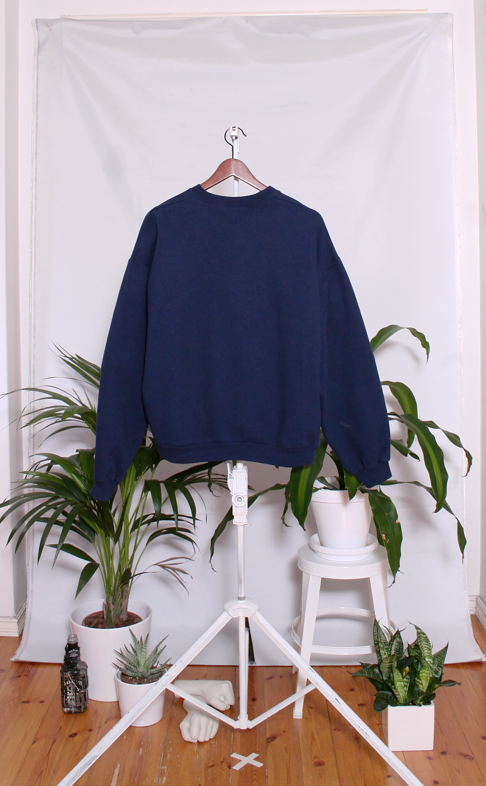 Vintage College Sweater (miesten L / naisten XXL)