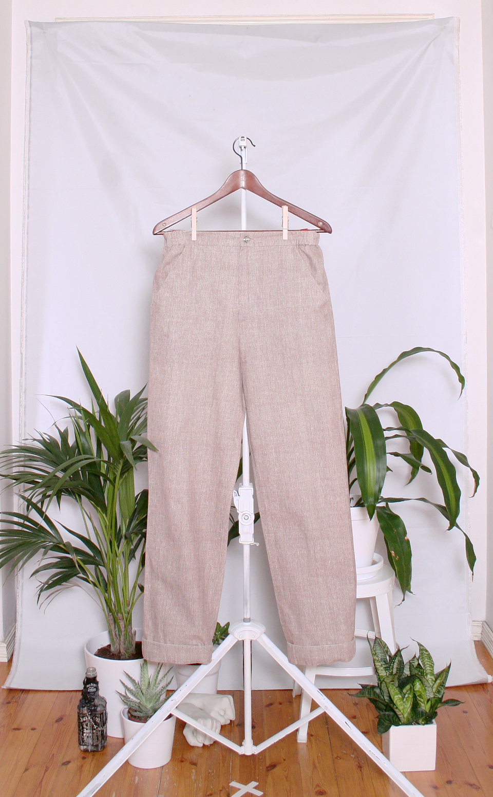 Vintage Marimekko Cotton Pants (naisten 40/M / miesten XS)