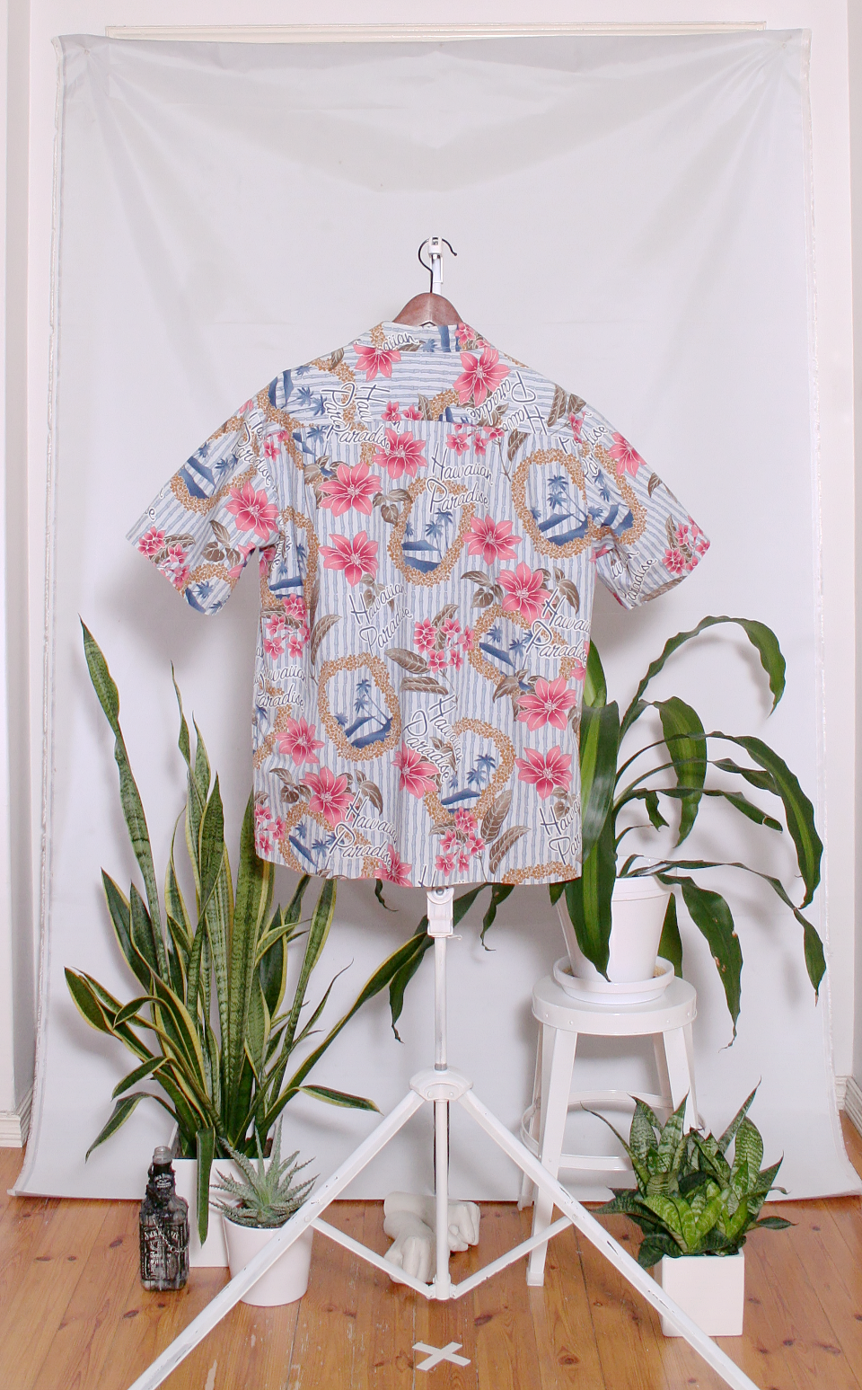 Vintage Hawaiian Shirt (miesten L / naisten XL)