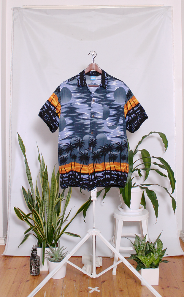 Vintage Hawaiian Shirt (miesten M / naisten L) 34000106000774